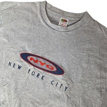 Vintage NYC New York City Gray T-Shirt Men&#39;s XL Graphic Tee Casual Stree... - €17,00 EUR