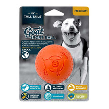 Tall Tails Dog Goat Ball Orange 3 Inches - £15.78 GBP