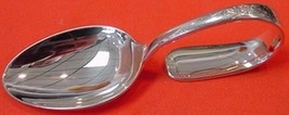 Old Maryland Engraved by Kirk Sterling Silver Baby Spoon Bent Handle Custom Made - £70.41 GBP