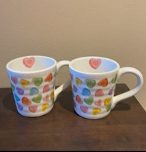 4 Maxcera Coffee Mug Cup New Valentines Hearts Love Pride Sweethearts - £51.31 GBP