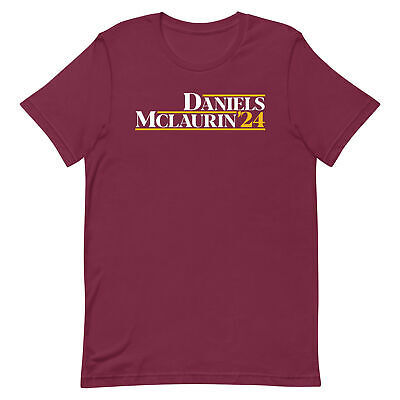 JAYDEN DANIELS & TERRY MCLAURIN T-SHIRT Washington Football Presidential Tee
