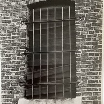 c1970 Original Window Bars Black White Photograph Steven Willhite Glen Ellen IL - £11.95 GBP