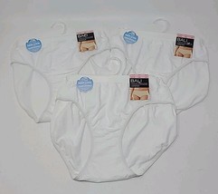 Bali 3 Pairs Hipster Comfort Revolution Seamless Panties 10/11 White 299... - $21.29