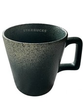 STARBUCKS 1pc OMBRE 14 oz COFFEE MUG BlUE /CREAM SPECKLE HANDLE COMFORTA... - $24.60
