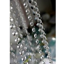 10M Garland Diamond Strand Acrylic Crystal Bead Curtain Wedding Party De... - £10.30 GBP