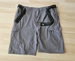 Loves Werouvn Pantaloncini cargo con cintura in tessuto nero/grigio, Uom... - $9.50