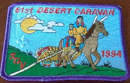 Vintage 61st Desert Caravan, SGV 1994 Sew-On Patch – Gently Used – VGC –... - £4.74 GBP