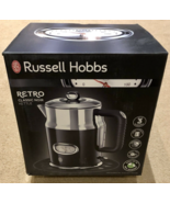 RUSSELL HOBBS Retro Jug Kettle Black - $49.00