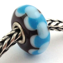 Authentic Trollbeads Abba Glass Bead Charm 61347, New - £18.97 GBP