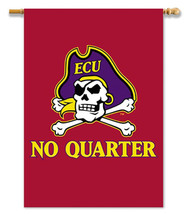 East Carolina University (No Quarter)  - 28&quot; x 40&quot; 2-sided NCAA Banner  - £25.12 GBP