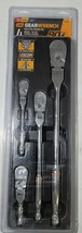 GEARWRENCH 81230T 4 Piece 1/4&quot;, 3/8&quot;, and 1/2&quot; 90 Tooth Flex Head Ratche... - $190.99