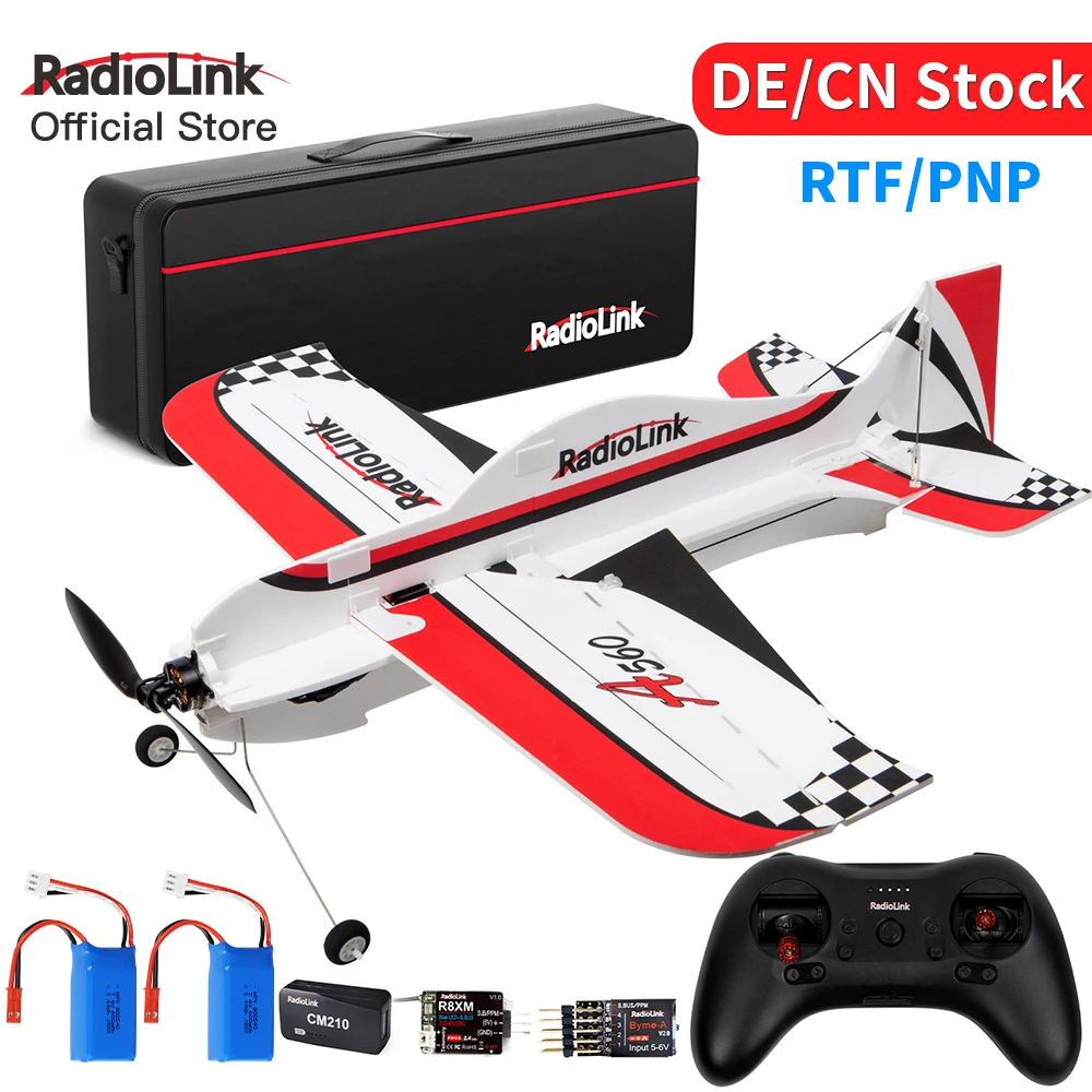 Radiolink A560 4CH Rc Airplane Rtf Pnp 3D Epp Rc Plane 4KM Outdoor Indoor Long - £206.48 GBP+
