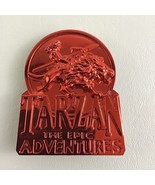 Disney Tarzan Epic Adventures Metallic Badge Clip Vintage Trendmasters 1... - $20.23 CAD