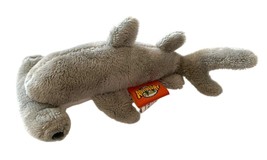 Adventure Planet Plush Stuffed Animal Doll Toy Gray White Hammerhead Shark 6.5 i - £8.34 GBP