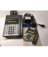 RBS Worldpay 114708 Hypercom Credit Card Machine COMPLETE WITH MANUALS - £16.91 GBP