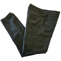 Vince Slim Straight Chino Pants Womens 6 Green Modern Stretch Cotton Tro... - $34.13 CAD