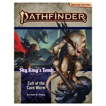 Paizo Pathfinder 2E: Adventure Path: Cult of the Cave Worm Sky Kings Tomb 2/3 - £20.62 GBP