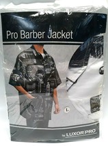 Luxor/Pro Professional Barber Jacket Size Large Color White 6052W-L - $15.99