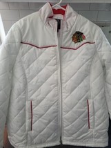 Chicago Blackhawks Ladies Winter Jacket Coat Medium NHL 100% Polyester  - £22.48 GBP