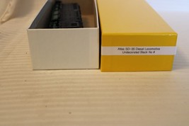 HO Scale Atlas, SD35 Diesel Locomotive, Undecorated, Black no # - £65.91 GBP