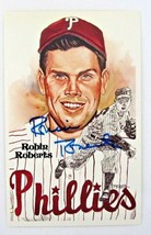 Robin Roberts Philadelphia Phillies Signed 1981 Authentic Perez-Steele Postca... - £62.01 GBP