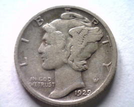 1929 Mercury Dime Very Fine Vf Nice Original Coin From Bobs Coins Fast 99c Ship - $9.75