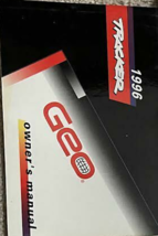 1996 GM Chevrolet Geo Tracker Proprietari Owner Operatori Manuale Nuovo - £47.23 GBP