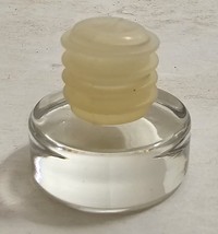 Vintage Clear Glass/Plastic Bottom Bottle Replacement Stopper Top ONLY #107 - $352.39 MXN