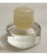 Vintage Clear Glass/Plastic Bottom Bottle Replacement Stopper Top ONLY #107 - $352.39 MXN