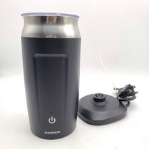 Intertek SHARDOR Electric Milk Frother &amp; Steamer 10.2 Oz Black Model: MMF9401 - £27.62 GBP
