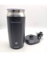 Intertek SHARDOR Electric Milk Frother &amp; Steamer 10.2 Oz Black Model: MM... - £27.59 GBP