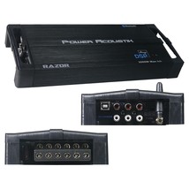 Power Acoustik Compact 4 Channel Amplifier with Built-in DSP 1000W RMS/2000W MA - £157.89 GBP