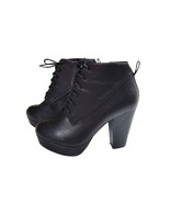 No Call Brand Black Boots women&#39;s size 8W - £8.86 GBP