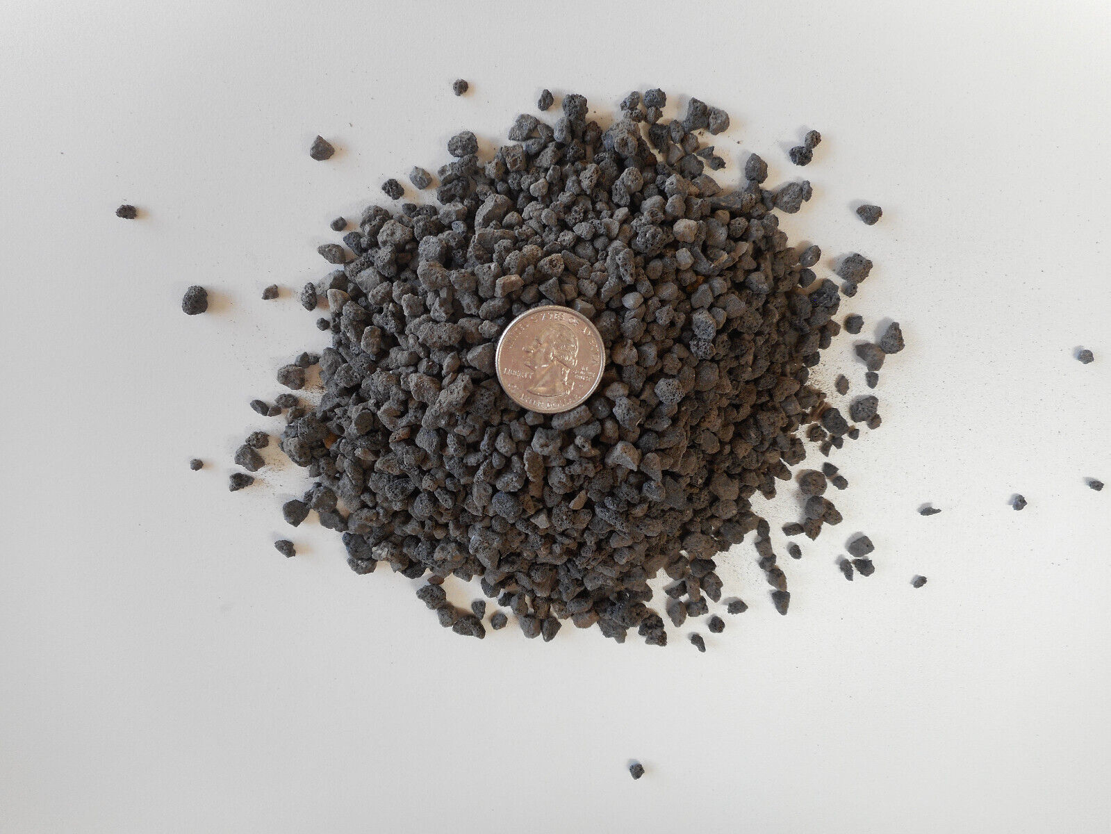 1/4&quot; - 1/32&quot; Black Lava For Bonsai Soil, Succulents, Cactus, Soil Mixes ... - $14.80+
