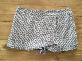 GAP Womens Skort Shorts Lined Woven Blue White Geo Size 12  - £15.16 GBP