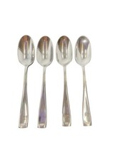 Oneida Moda Soup Spoons Set Of 4 ~ Quality 18/10 Stainless Steel Flatware Solid - £27.67 GBP