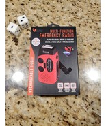 Alpha Multi-Function Emergency Radio Bright LED Flashlight Portable Char... - $28.71