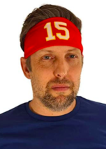 Mahomes Headband 15 Football Sweatband Costume - £8.88 GBP