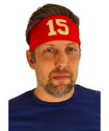 Mahomes Headband 15 Football Sweatband Costume - $210.45 MXN