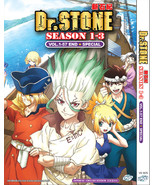 Anime DVD Dr. Stone Season 1-3 + Special English Dubbed Box Set Collection - $35.09