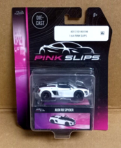 Jada Toys Pink Slips Series White Audi R8 Spyder - $9.82
