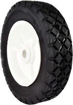 6&#39;&#39;Plastic Wheel Diamond Tread for Lawn Mowers Utility Cart BBQ Grill Co... - $22.70