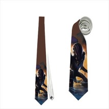 Necktie Alien Xenomorph Sci Fi Horror Halloween Cosplay - £18.68 GBP