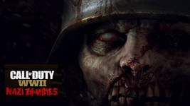 Call Of Duty WWII Nazi Zombies Poster Game Art Print 14x21&quot; 24x36&quot; 27x40... - £8.71 GBP+