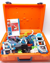 Vintage Huge Lot Of Fisher Price Construx Space Theme w/Case - £38.45 GBP