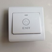 Electronic Door Exit Push Strike Button Panel for Gates &amp; Automatic Cont... - €9,70 EUR