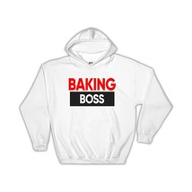 Baking Boss : Gift Hoodie Shortbread Day Party Wall Decor Poster Cookies Bakery  - £28.76 GBP
