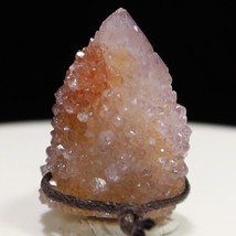 Drilled Spirit Quartz Cactus Crystal D1112 - £14.53 GBP