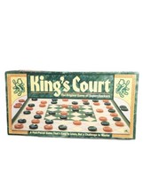 King's Court Board Game The Game of Super Checkers 1989 SHIPS ASAP Near Complete - $38.69