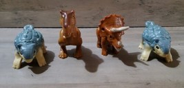 Jurassic Park World Camp Cretaceous Dinosaurs 2020 Lot of 4 McDonalds Ha... - $12.58